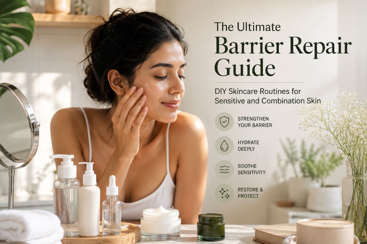 The Ultimate Barrier Repair Guide: Diy Skincare Routines For Sensitive And Combination Skin