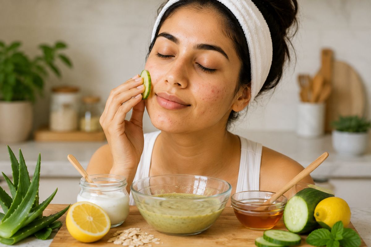 Kitchen Skincare Secrets: How To Calm Active Breakouts And Control Sebum Naturally