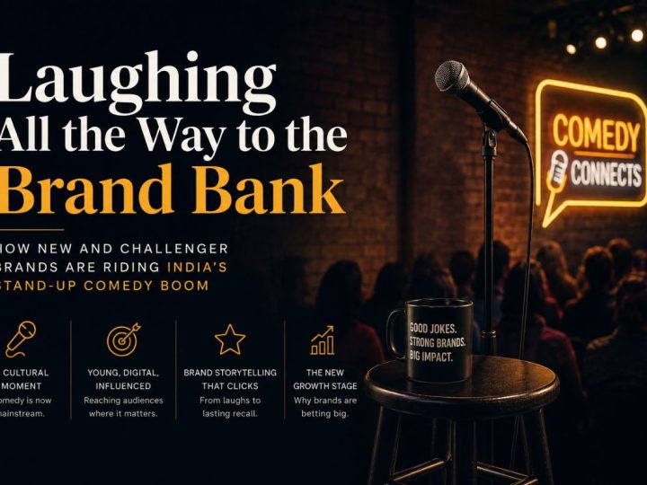 Laughing All The Way To The Brand Bank: How New And Challenger Brands Are Riding India’s Stand-Up Comedy Boom