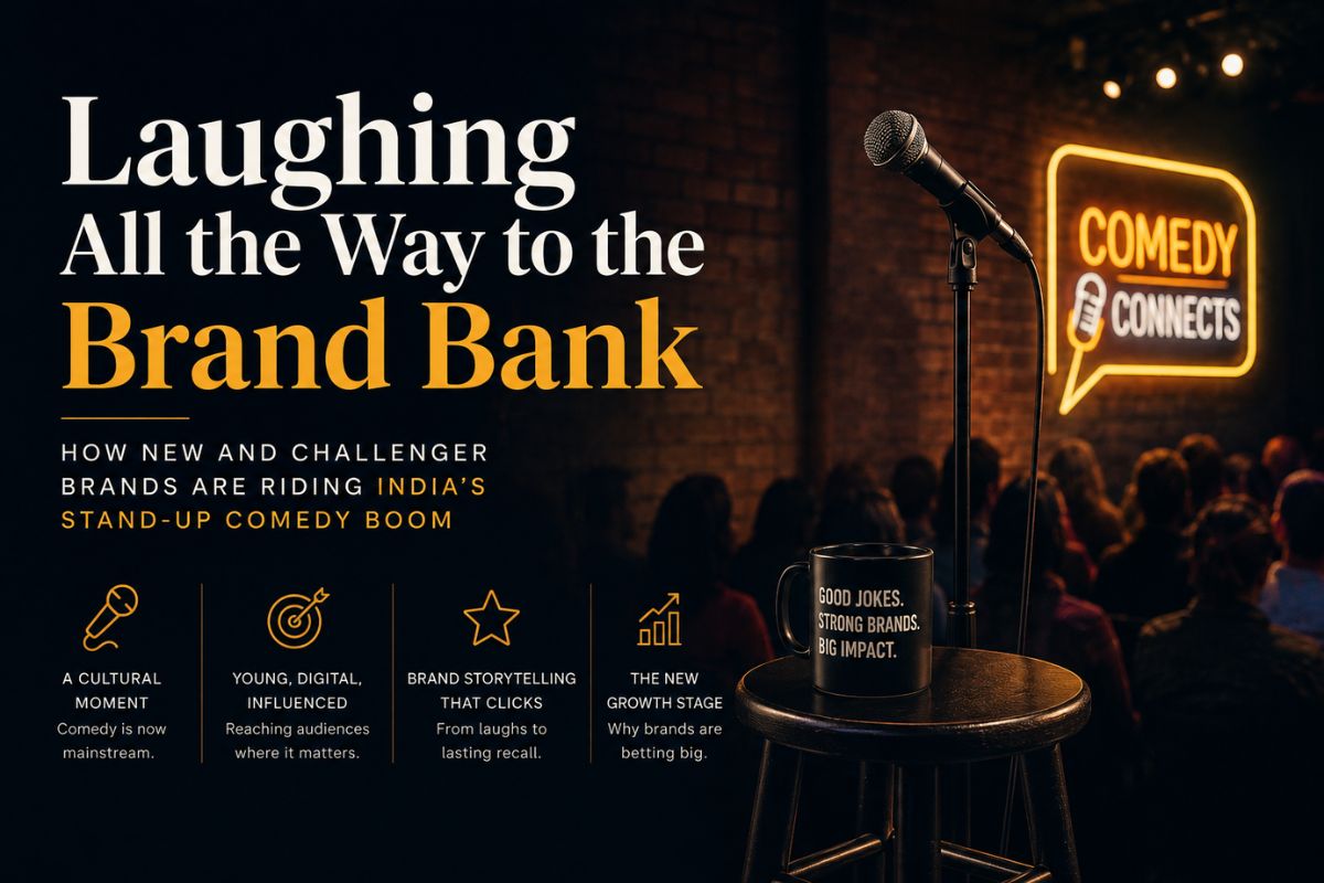 Laughing All The Way To The Brand Bank: How New And Challenger Brands Are Riding India’s Stand-Up Comedy Boom