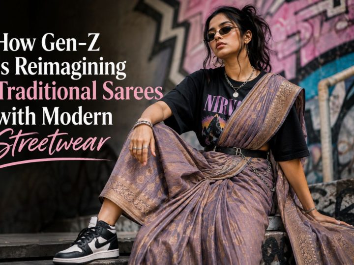Drapes & Kicks: How Gen-Z Is Reimagining Traditional Sarees With Modern Streetwear