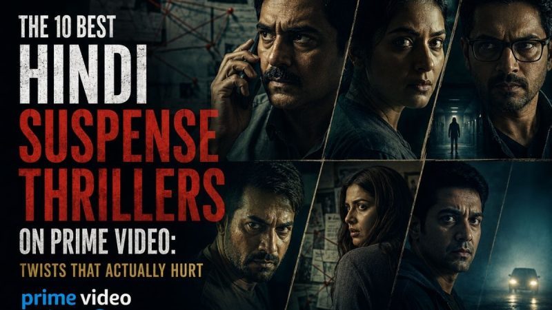 The 10 Best Hindi Suspense Thrillers On Prime Video: Twists That Actually Hurt