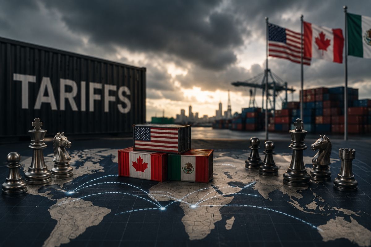 Modern Trade Alliances Shift As North American Tariff War Escalates