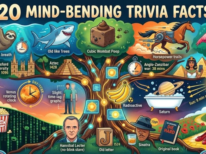 20 Mind-Bending Trivia Facts You Won’T Believe Are True
