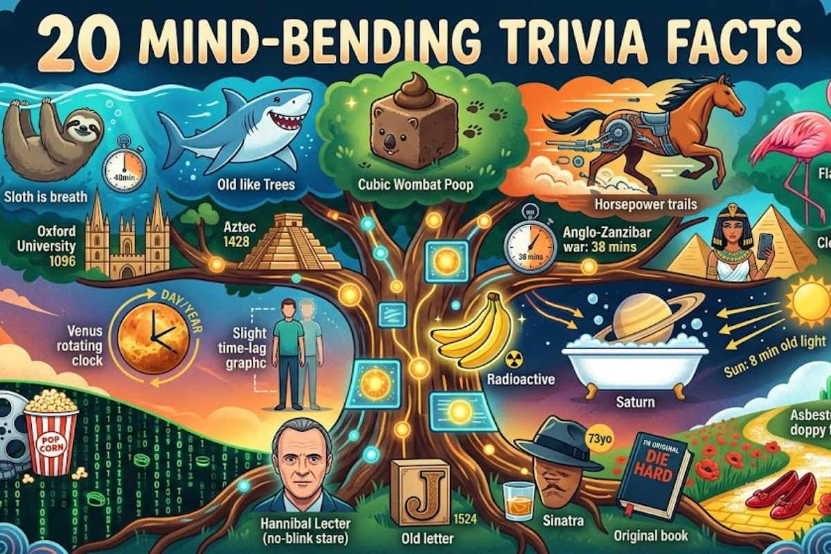 20 Mind-Bending Trivia Facts You Won’T Believe Are True