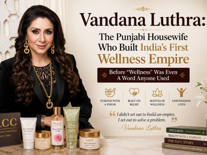 Vandana Luthra: The Punjabi Housewife Who Built India’S First Wellness Empire Before “Wellness” Was Even A Word Anyone Used
