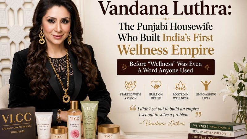 Vandana Luthra: The Punjabi Housewife Who Built India’S First Wellness Empire Before “Wellness” Was Even A Word Anyone Used