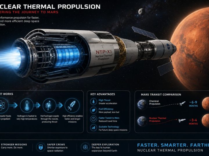 How Nuclear Thermal Propulsion Will Halve Mars Transit Times
