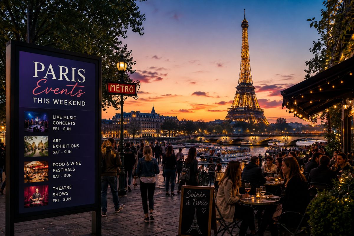 Parisian Unwind: The Best Events And Cultural Outings Across Paris This Weekend