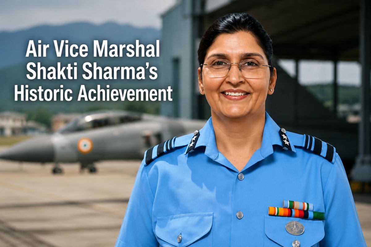 Air Vice Marshal Shakti Sharma Scripts History As Highest-Ranking Woman Officer In Indian Armed Forces