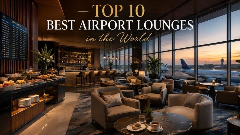 Top 10 Best Airport Lounges In The World: The Ultimate Guide To Flying In Luxury