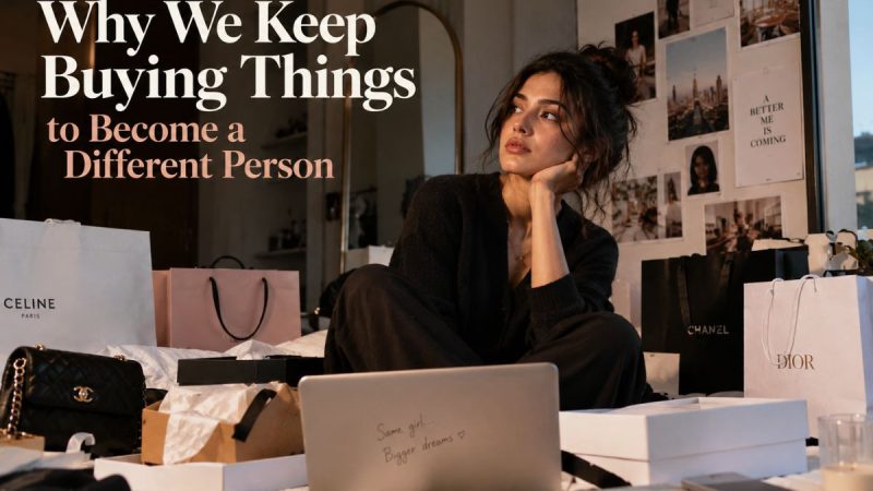 Why We Keep Buying Things To Become A Different Person 5 Why We Keep Buying Things To Become A Different Person
