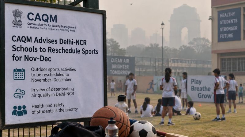 Caqm Directs Delhi-Ncr Schools To Reschedule Physical Sports Events For November And December 7 Caqm Directs Delhi-Ncr Schools To Reschedule Physical Sports Events For November And December