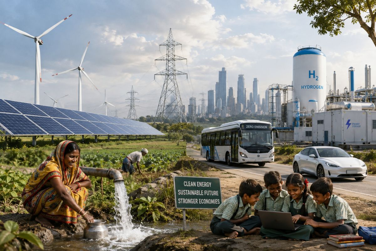 Global Energy Transition Accelerates As Developing Nations Lead Solar And Infrastructure Investments