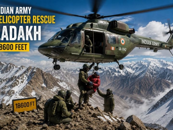 Miraculous Cliff Rescue At 18,600 Feet: Indian Army Pilots Accomplish The Impossible In Ladakh