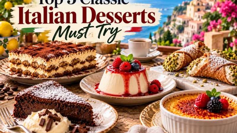 Top 5 Classic Italian Desserts Must Try 4 Top 5 Classic Italian Desserts Must Try