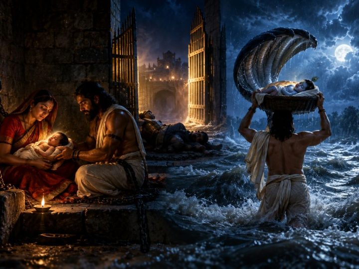 Symbolism Of The Midnight Birth: The Spiritual Meaning Behind Krishna’s Birth