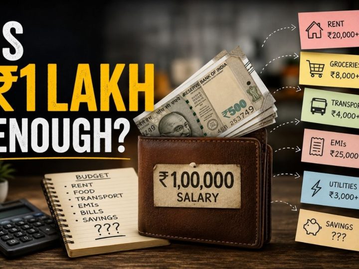 Is ₹1 Lakh Salary Enough To Survive? The Viral Cost-Of-Living Reality Check