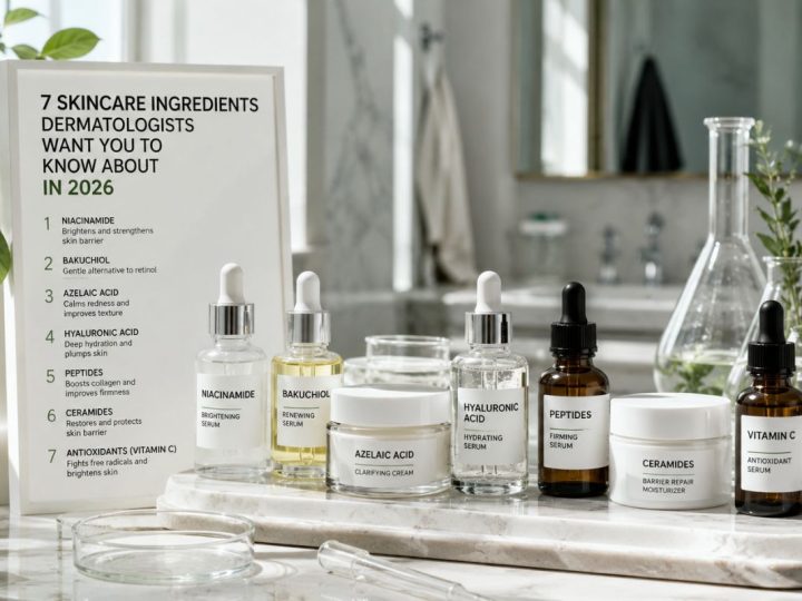 7 Skincare Ingredients Dermatologists Want You To Know About In 2026