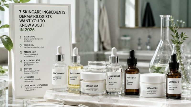 7 Skincare Ingredients Dermatologists Want You To Know About In 2026