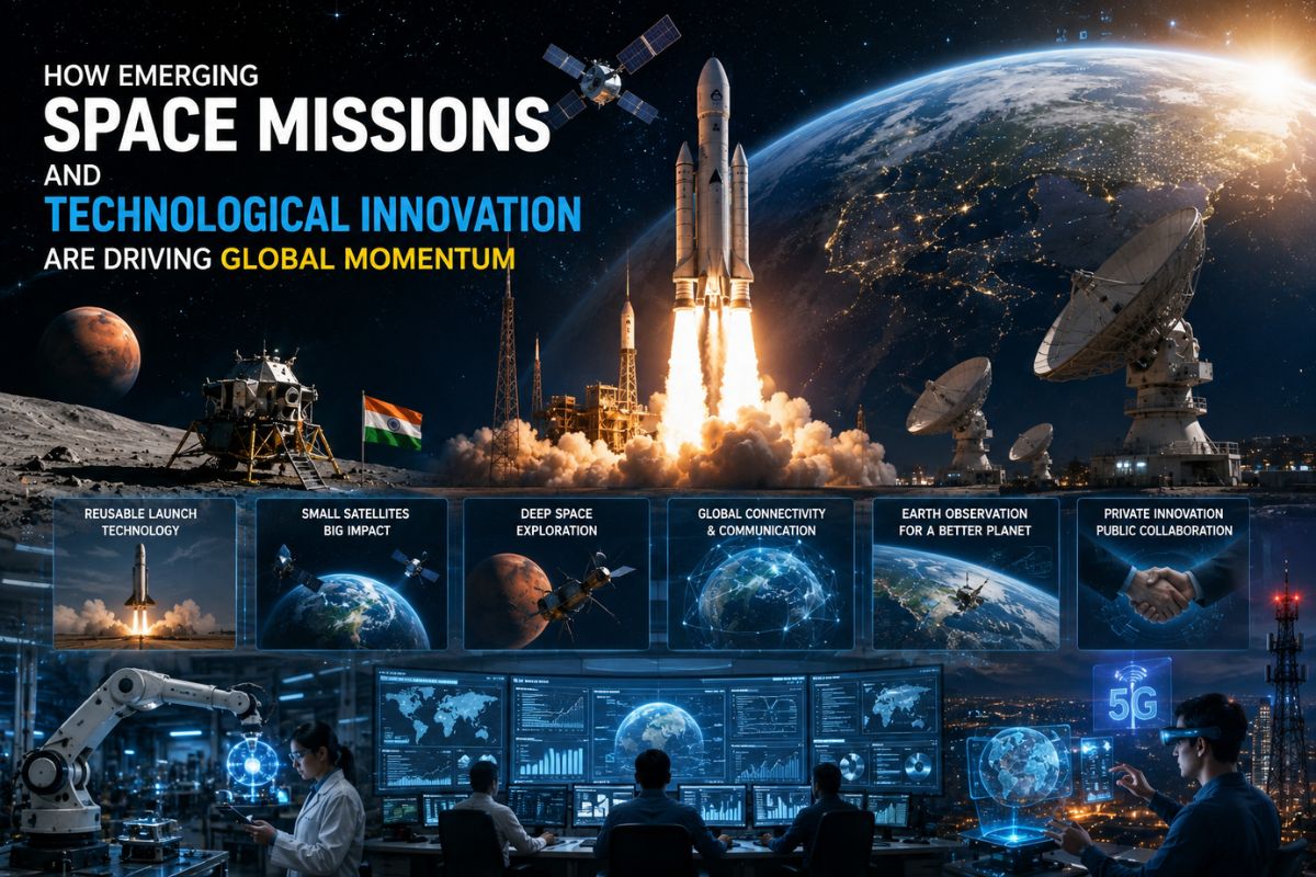 How Emerging Space Missions And Technological Innovation Are Driving Global Momentum