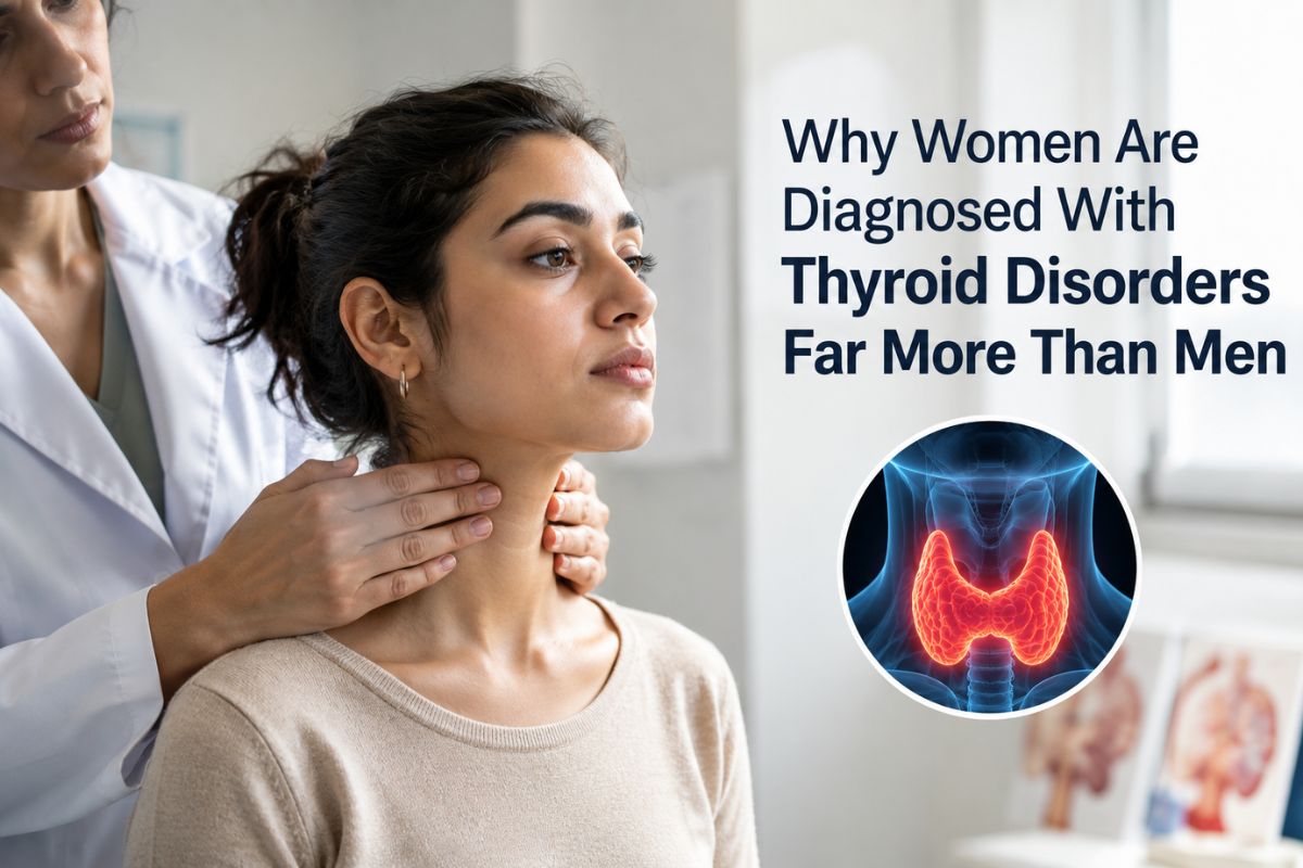 Why Women Are Diagnosed With Thyroid Disorders Far More Than Men