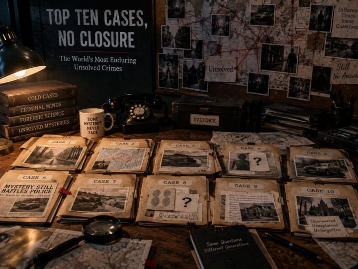 Top Ten Cases, No Closure: The World’S Most Enduring Unsolved Crimes