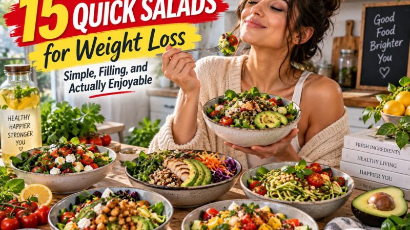 15 Quick Salads For Weight Loss: Simple, Filling, And Actually Enjoyable 7 15 Quick Salads For Weight Loss: Simple, Filling, And Actually Enjoyable