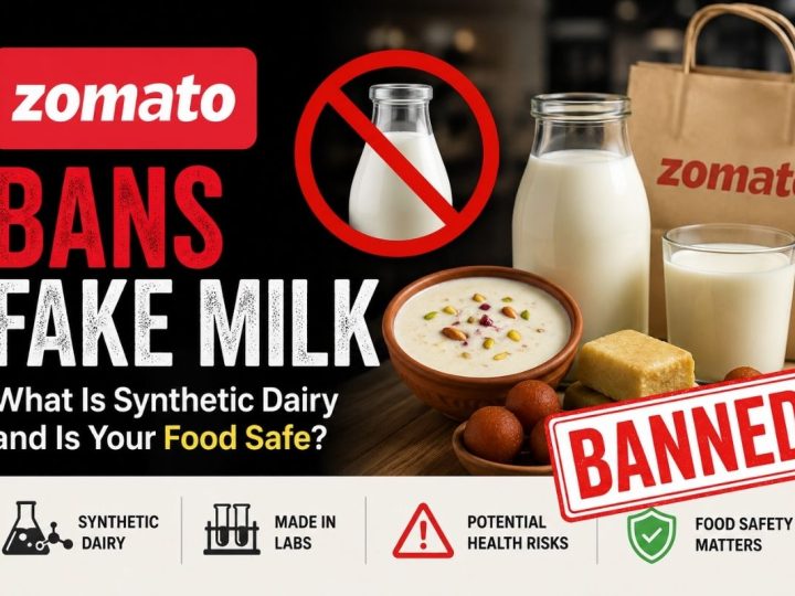 Zomato Bans Fake Milk: What Is Synthetic Dairy And Is Your Food Safe?