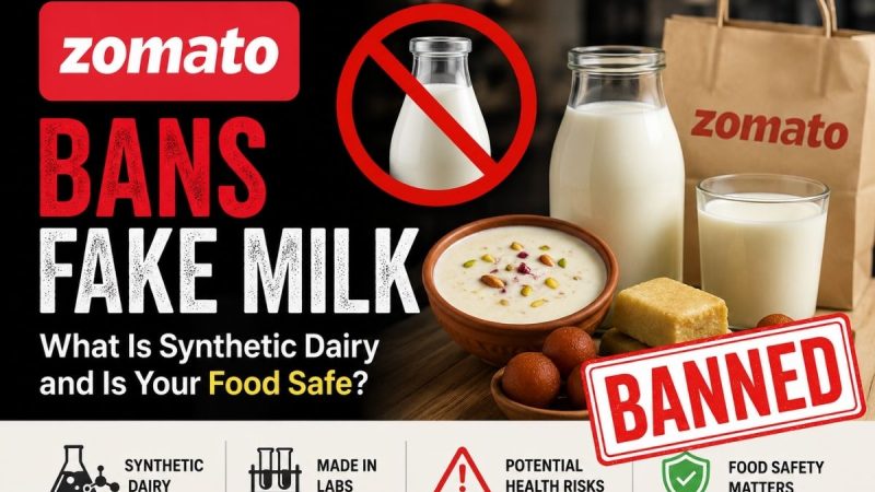 Zomato Bans Fake Milk: What Is Synthetic Dairy And Is Your Food Safe?