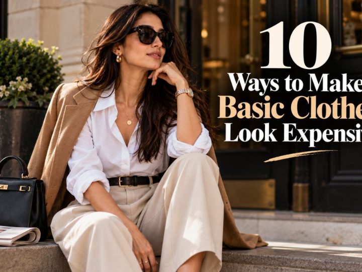 10 Ways To Make Basic Clothes Look Expensive
