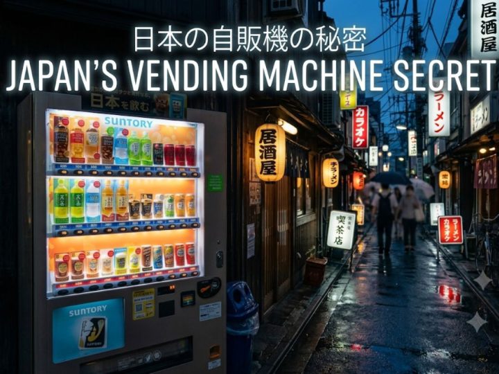 Japan Has Millions Of Vending Machines, And Crime Is Only Half The Reason