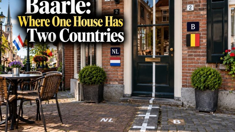 Baarle: The Town So Tangled Between Two Countries, Houses Have Two Addresses