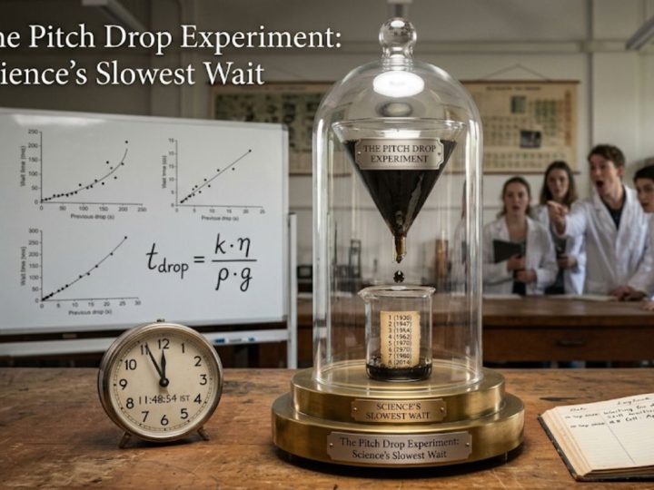 Thomas Parnell’S The Pitch Drop Experiment Explained