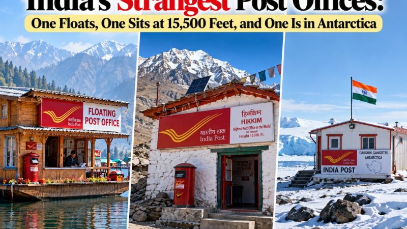 India'S Strangest Post Offices: One Floats, One Sits At 15,500 Feet, And One Is In Antarctica 9 India’S Strangest Post Offices: One Floats, One Sits At 15,500 Feet, And One Is In Antarctica