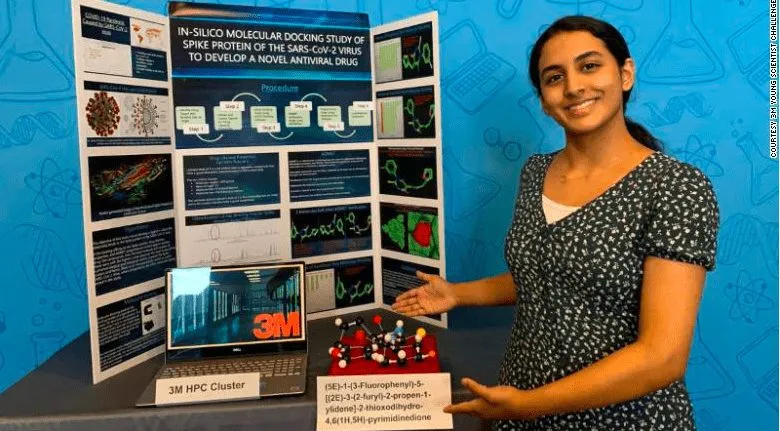 Anika Chebrolu, 14, Won The 2020 3M Young Scientist Challenge 1 Anika Chebrolu, 14, Won The 2020 3M Young Scientist Challenge