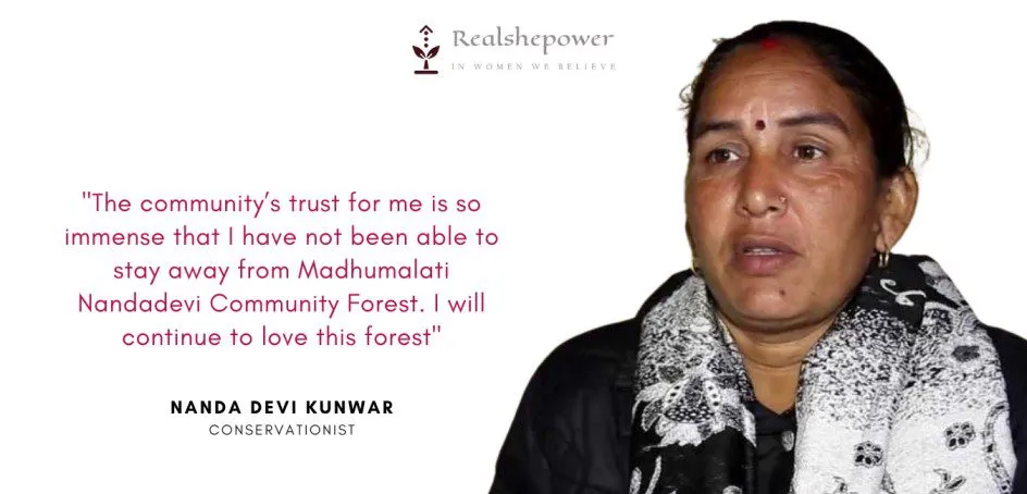 Meet Nanda Devi The Brave Lady Who Lost Her Hand While Saving The Forest