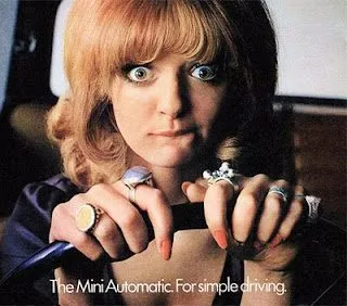 10 Ridiculously Sexist Vintage Ads 12 Badadsminicooper 1