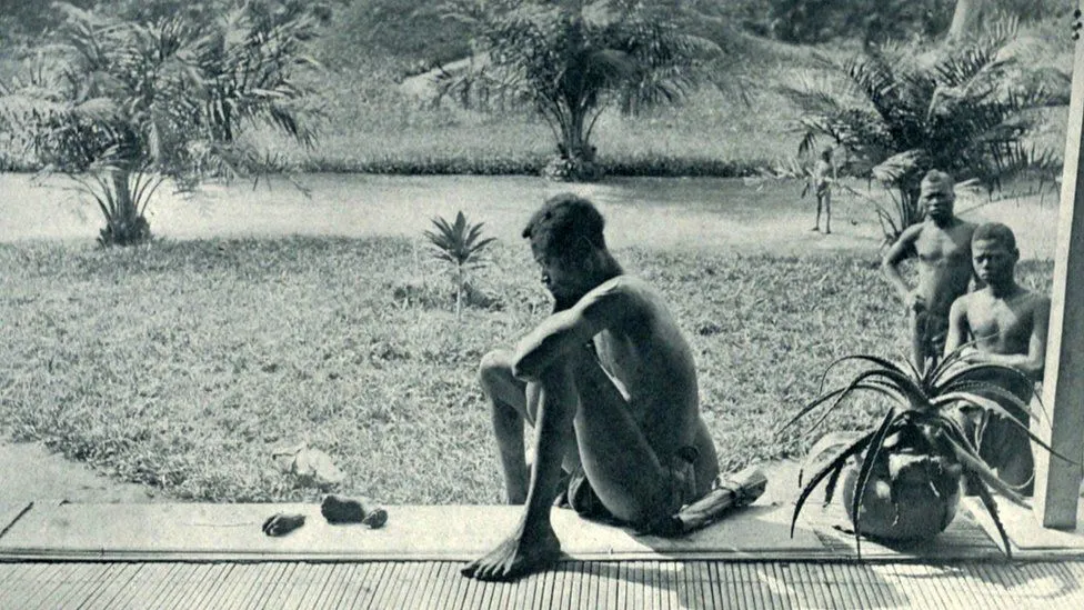 African Holocaust: 10 Million Africans Killed In Congo 2 Photograph By Alamy Depicting The Atrocities Committed In Congo Free State. The Man Is Looking At The Hands And Feet Of His Little Daughter Which Were Cut Off By Colonial Administrators