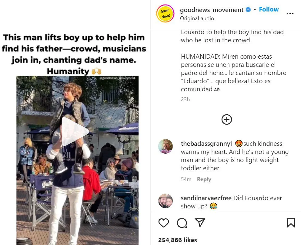 Watch: Wholesome Video
