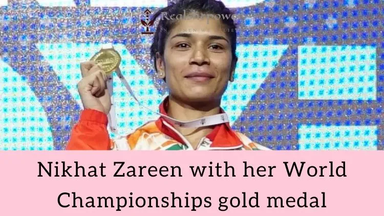 Women Breaking Barriers And Making History In India: Empowerment On The Rise In 2022 2 Nikhat Zareen Rsp