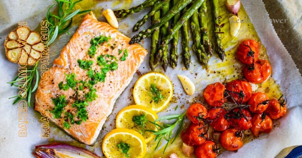 5 Delicious And Nutritious Weight-Loss Food Recipes For A Healthy Journey 11 Baked Salmon With Roasted Asparagus