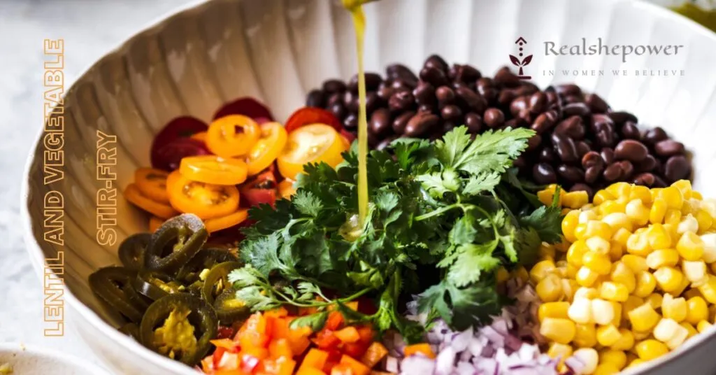 Lentil And Vegetable Stir-Fry