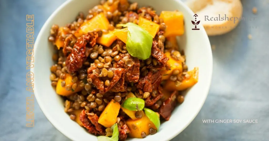 5 Delicious Vegan Food Recipes 3 Lentil And Vegetable Stir-Fry With Ginger Soy Sauce