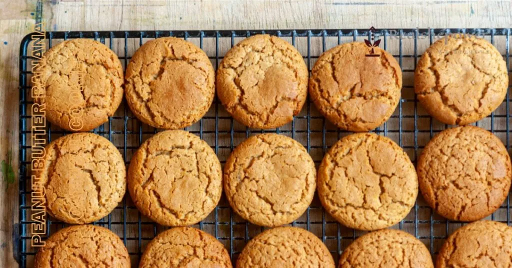 Peanut Butter Banana Oatmeal Cookies