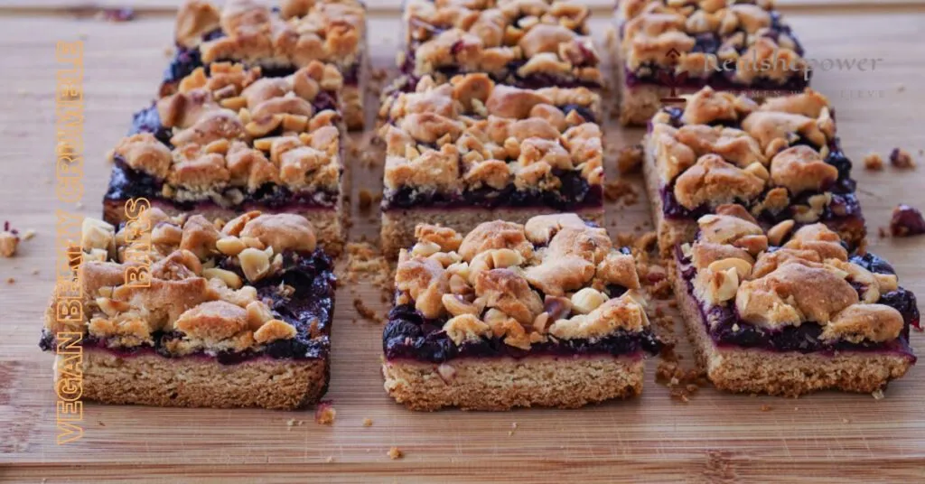5 Delicious Vegan Dessert Recipes To Satisfy Your Sweet Tooth 4 Vegan Berry Crumble Bars
