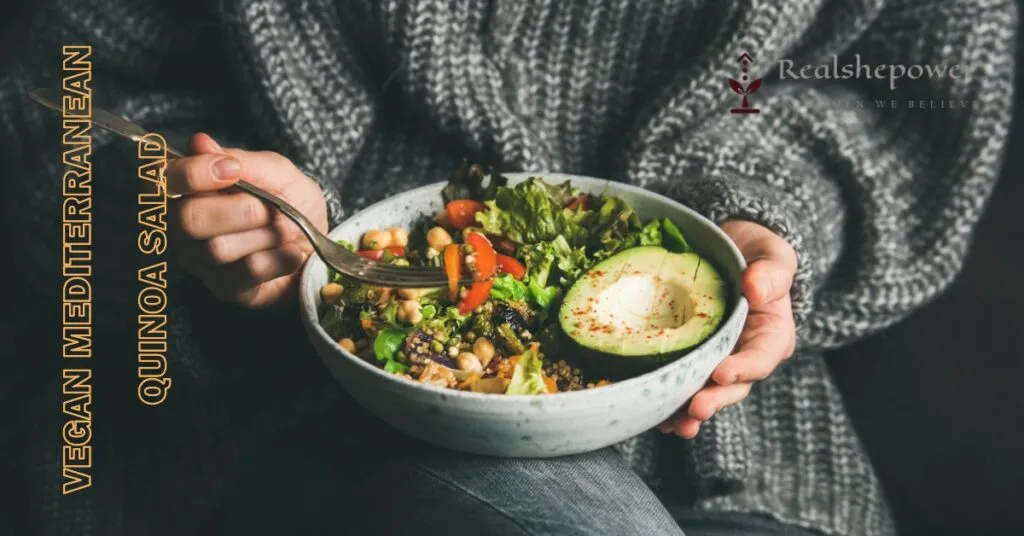Vegan Mediterranean Quinoa Salad