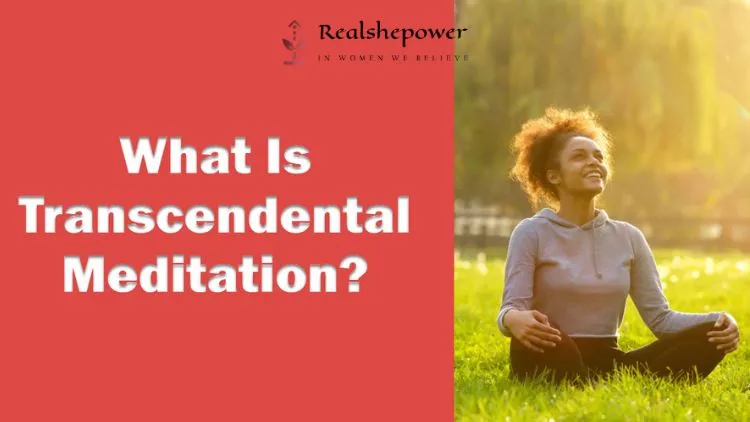 How To Practice Meditation Every Day: Your Guide To Inner Peace 3 A Serene Woman Sitting With Her Eyes Closed, Meditating In A Peaceful Environment, Surrounded By Lush Greenery And Natural Elements. With A Text Overlay In White Color Of &Quot;What Is Transcendental Meditation? A Beginner'S Guide To The Ultimate Mental Journey&Quot;