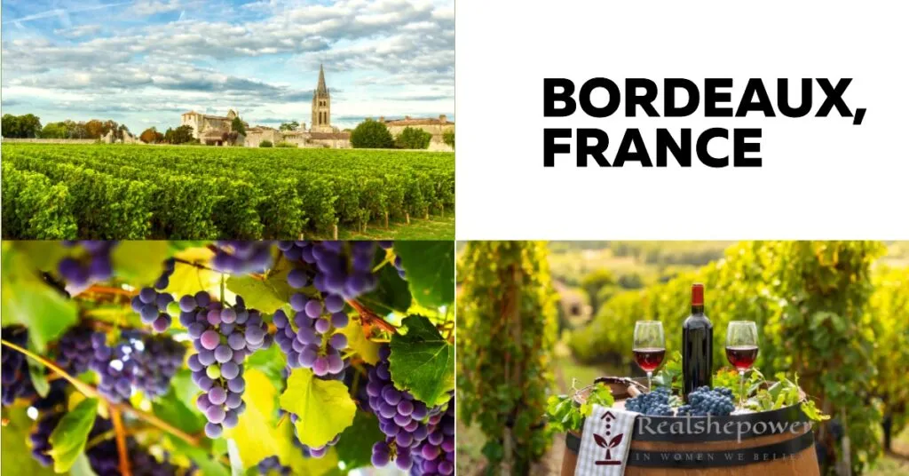 12 Best Wine Destinations For Women: Sipping And Savoring In Style 3 Bordeaux, France: A Fusion Of Tradition And Glamour