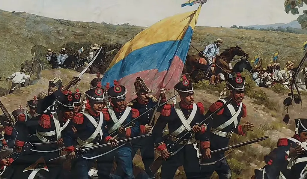 Venezuela'S Road To Freedom: The Unyielding Fight For Independence 2 The Battle Of Carabobo (1887) By Martín Tovar Y Tovar. Federal Capitol Of Venezuela.